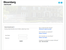 Tablet Screenshot of bloombergvb.com